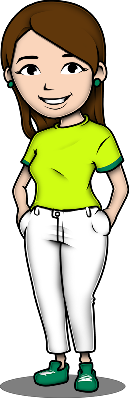 PIA mit Hände in der Hosentasche