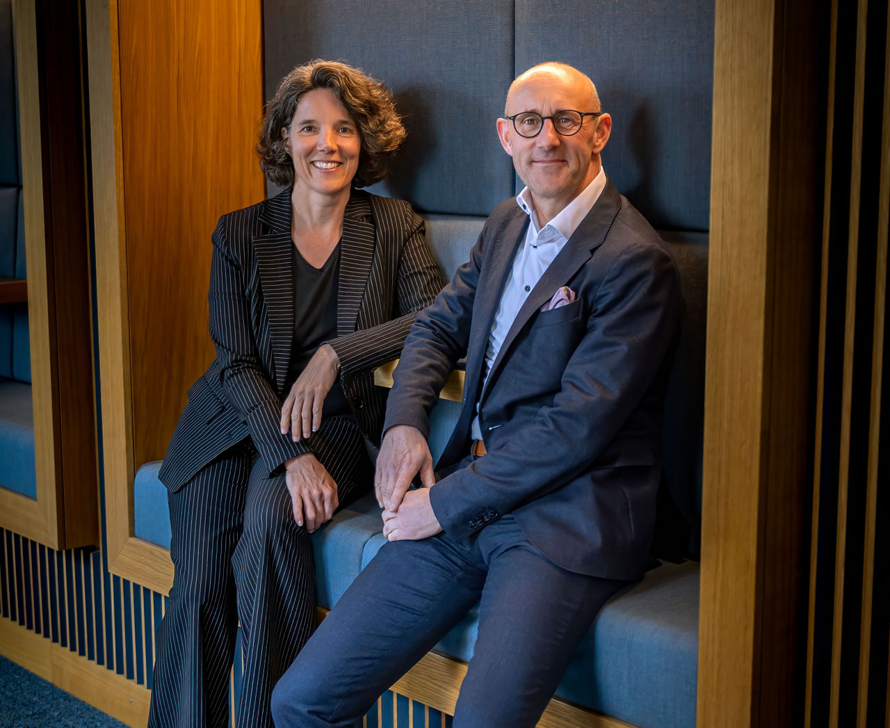 Dr. Pia Weinkamm und Claus Reder