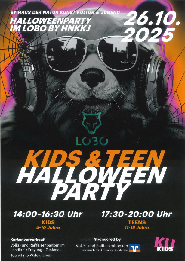 Teaser für Halloweenparty im Lobo