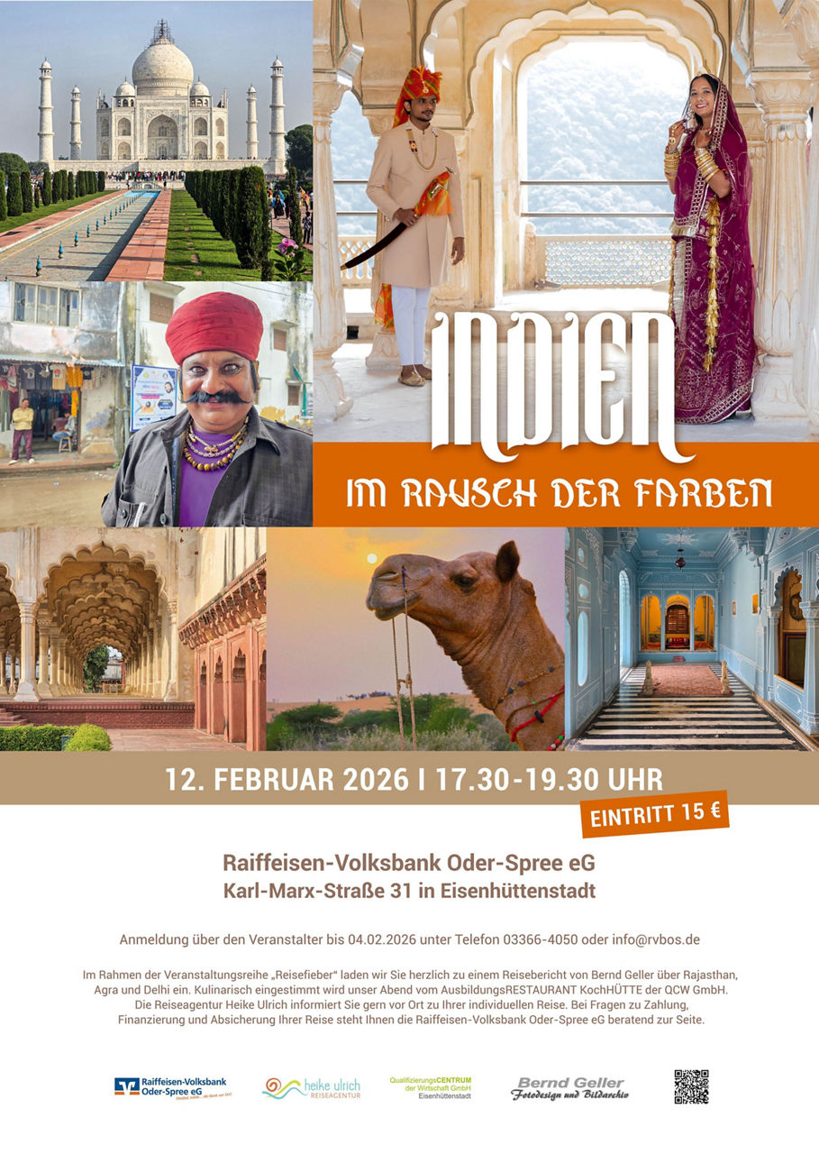 Plakat Indien