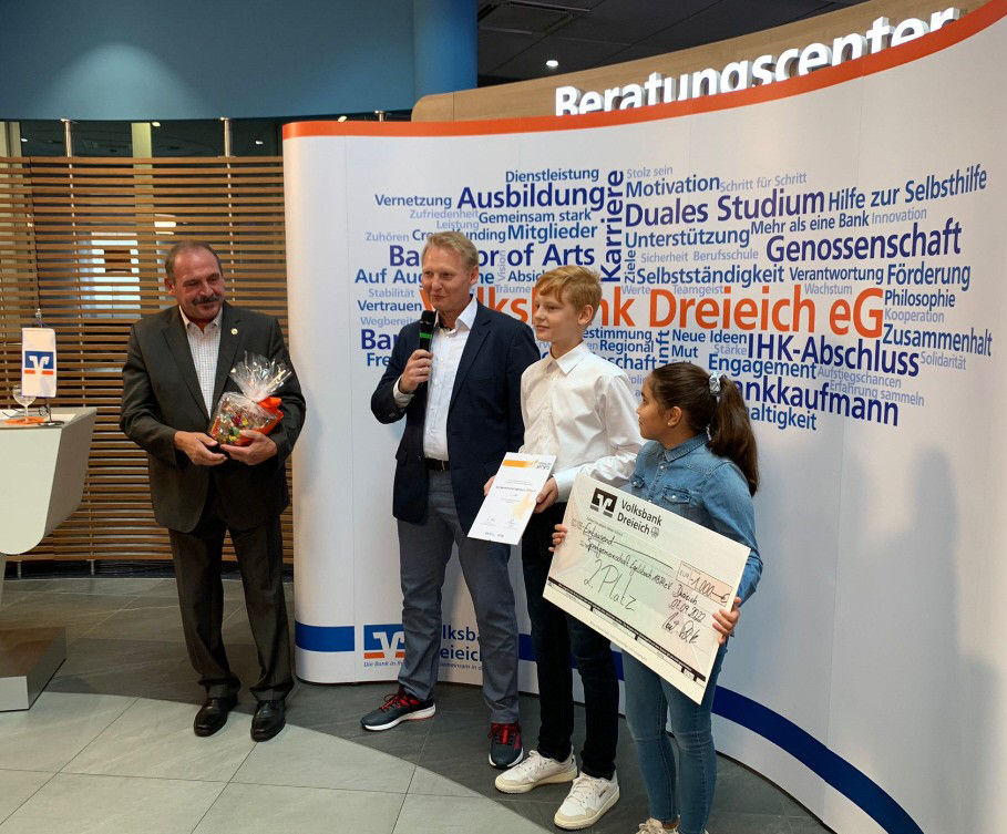 Zweiter Sieger und ausgezeichnet mit einem Preisgeld in Höhe von 1.000 Euro wurde die Sportgemeinschaft Egelsbach