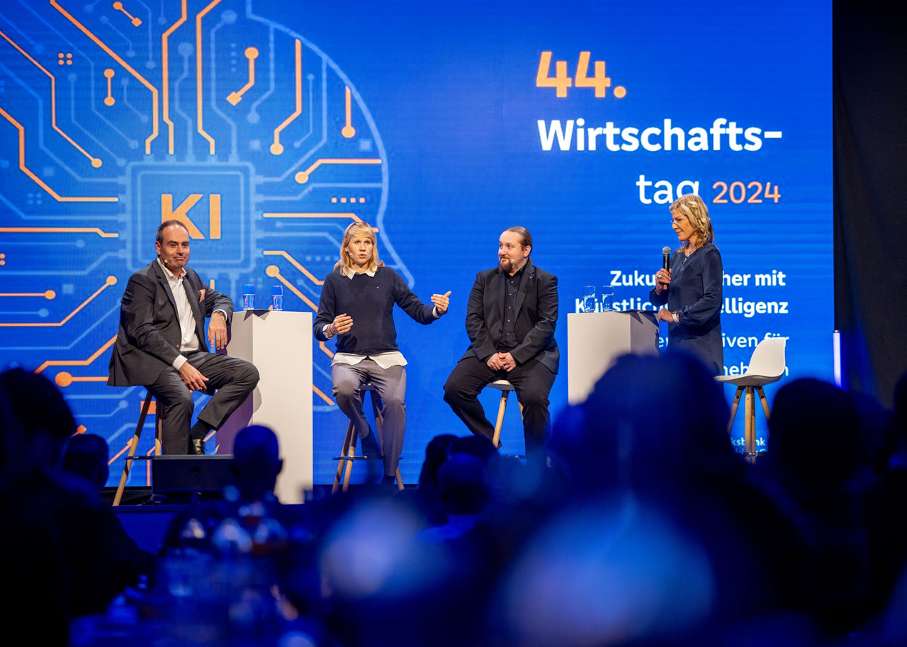 Podiumsdiskussion am 44. Wirtschaftstag der VBLH