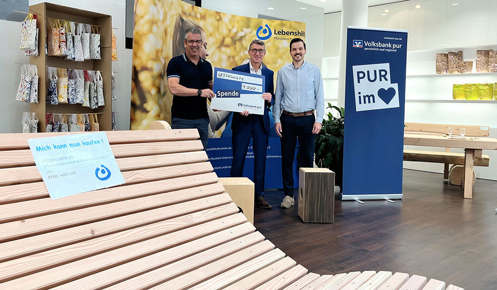 Pop-up-Store der Lebenshilfe im VolksbankHaus