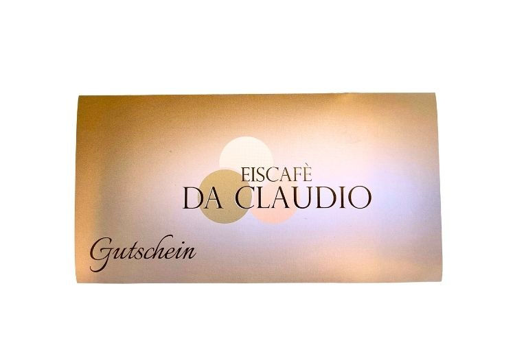Gutschein Eiscafe da Claudio Ellwangen