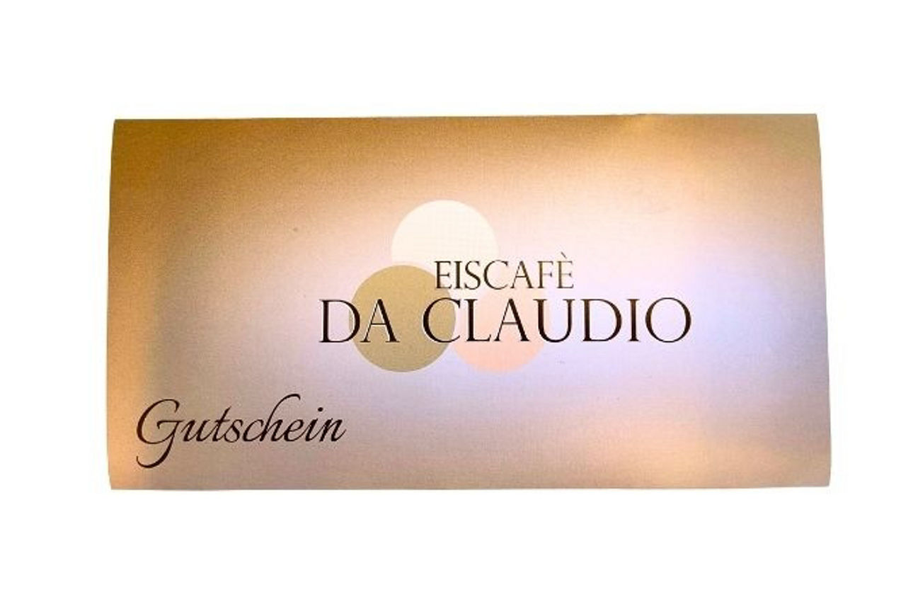 Gutschein Eiscafe da Claudio Ellwangen