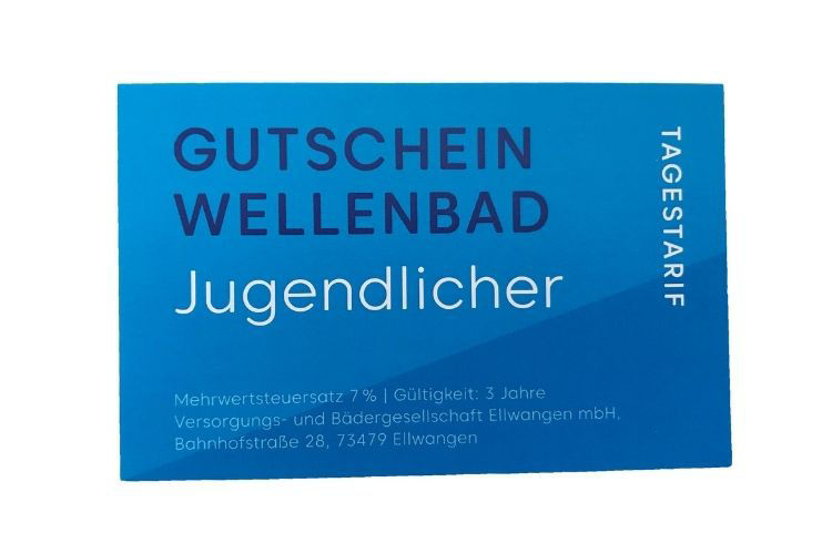 Gutschein Wellenbad Ellwangen