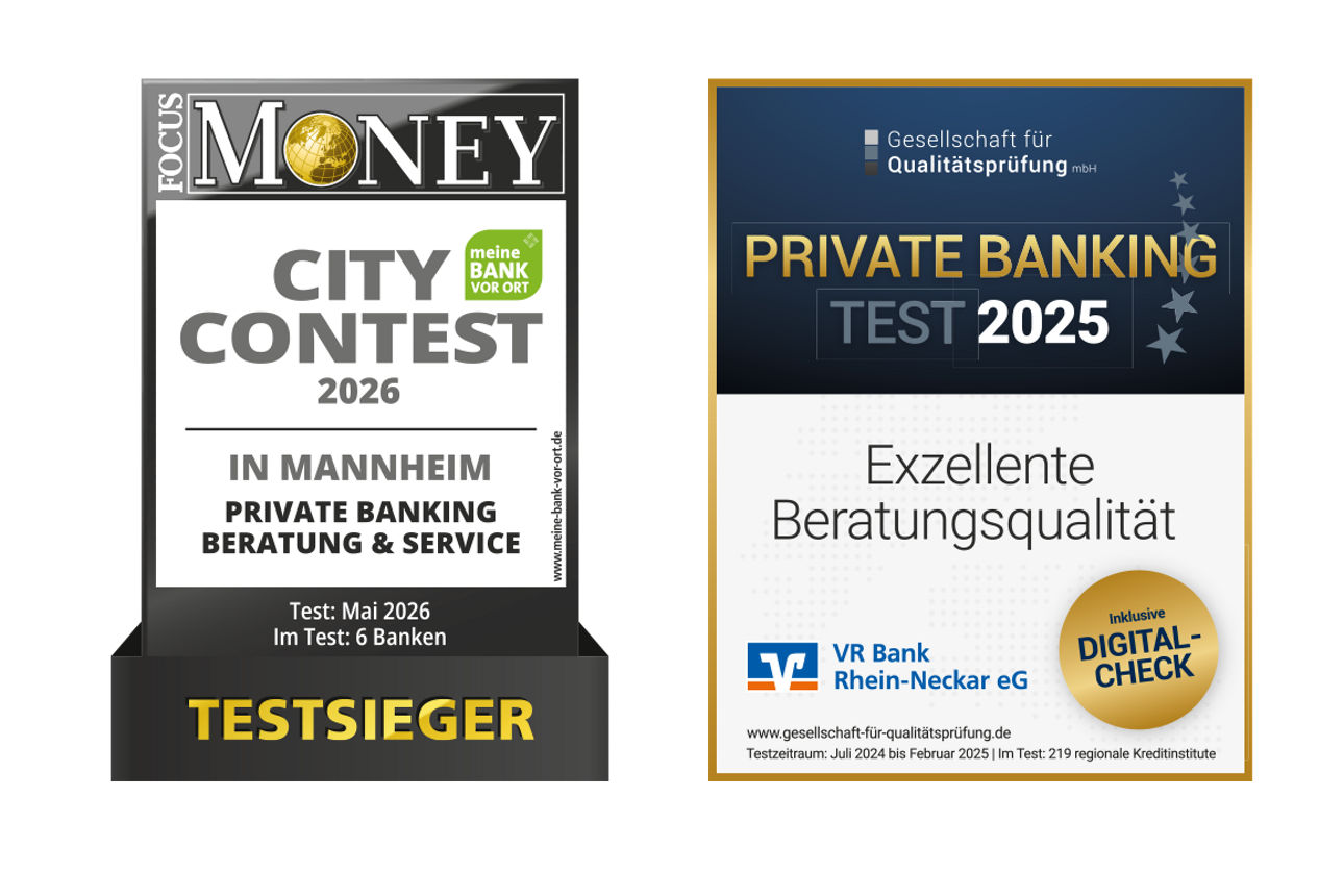 Auszeichnung „Exzellente Beratungsqualität“