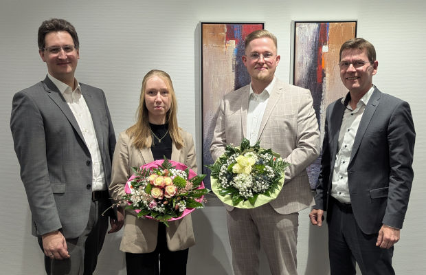 Prüfung Alina Markwart und Georg Thomas