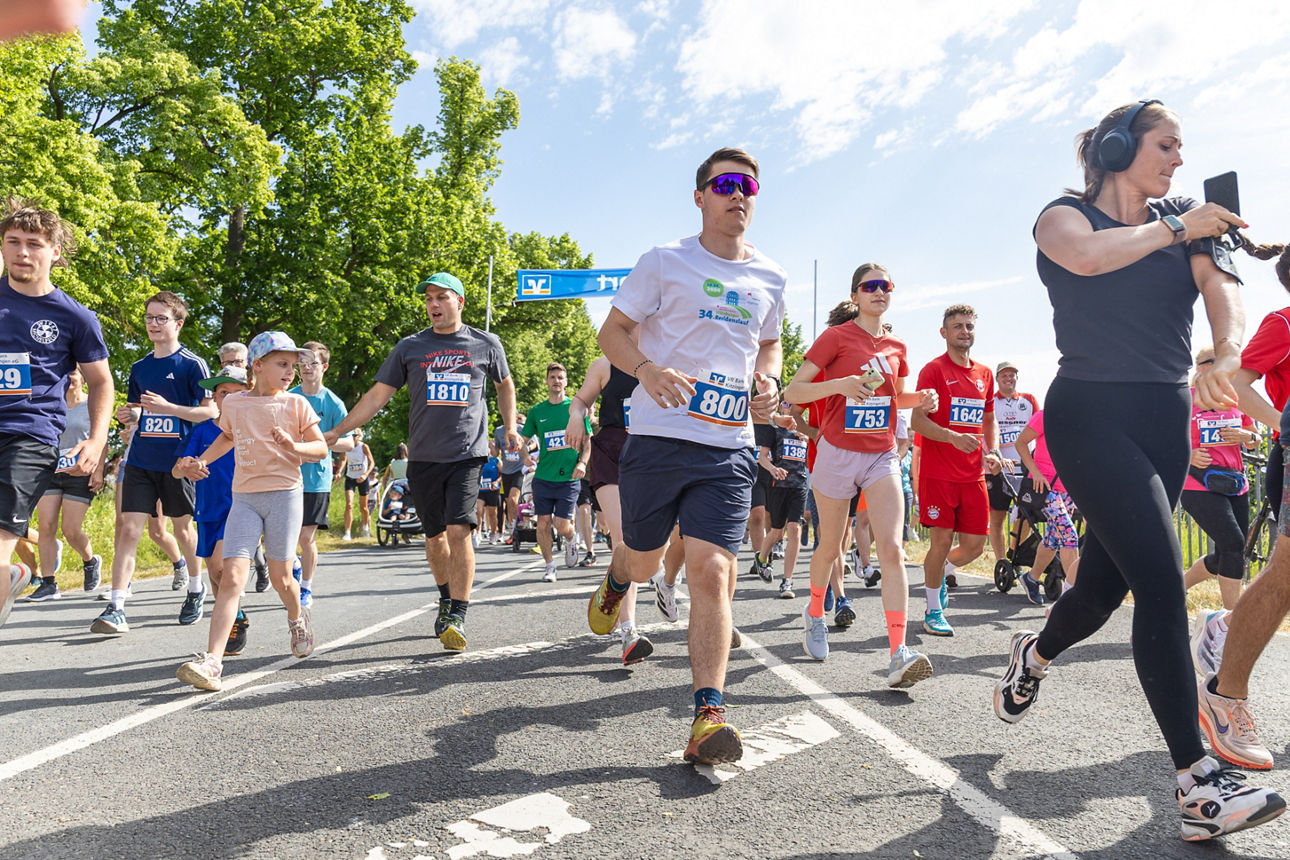 Foto: Beim Start des BonusLaufs am 30. Mai 2026