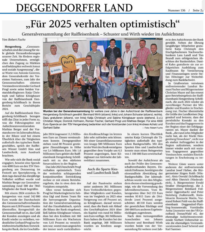 Pressebericht der pnp vom 16.06.2025 - Robert Fuchs