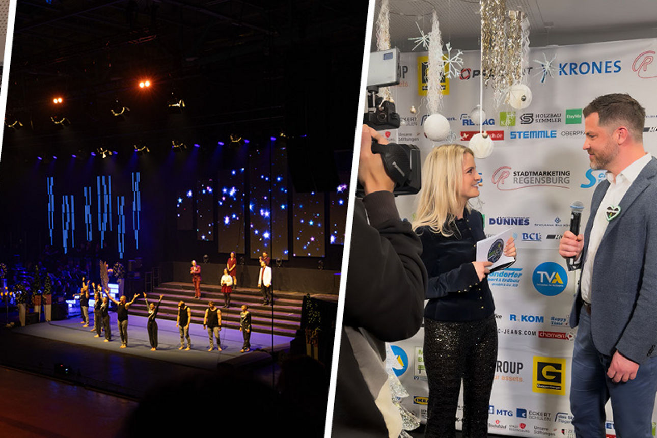 Collage Weihnachtssingen