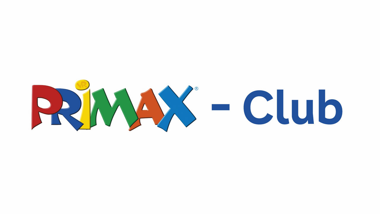 PRIMAX-Logo in bunten Farben