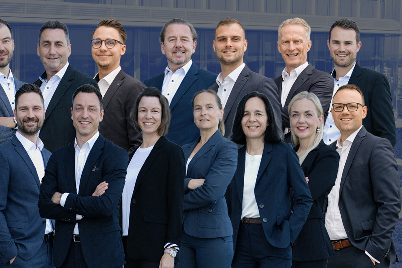 Gruppenfoto Private Banking Team