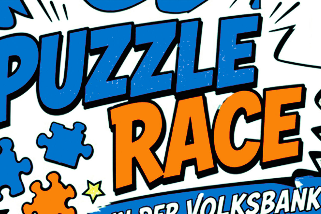 Puzzle Race in der Volksbank