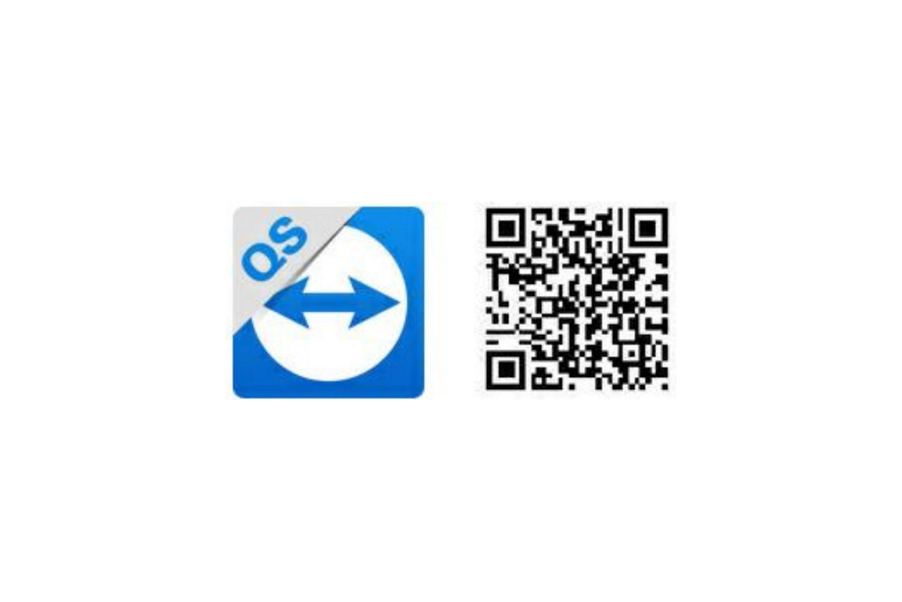 QR-Code zum "QuickSupport TeamViewer" (App für iOS)