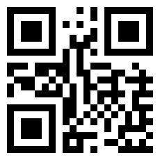 Ein schwarz-weißer QR-Code