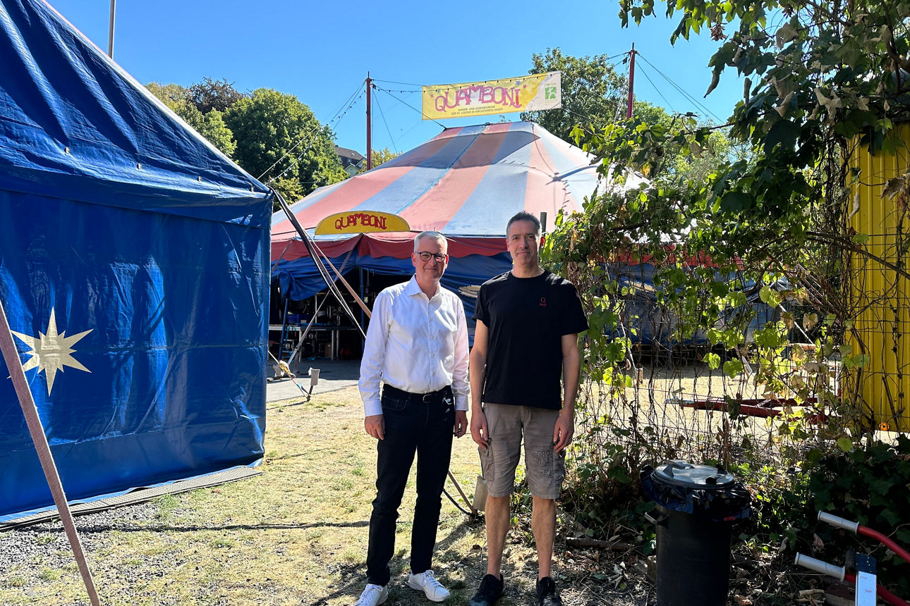 Rolf Neuendorf und Artur Merz