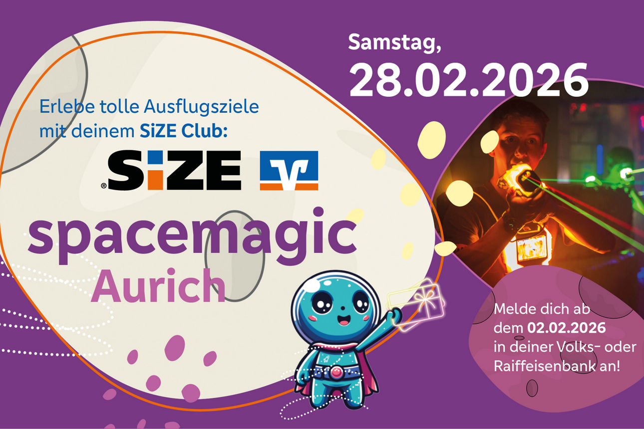 Teaser zur SiZE Fahrt zum spacemagic