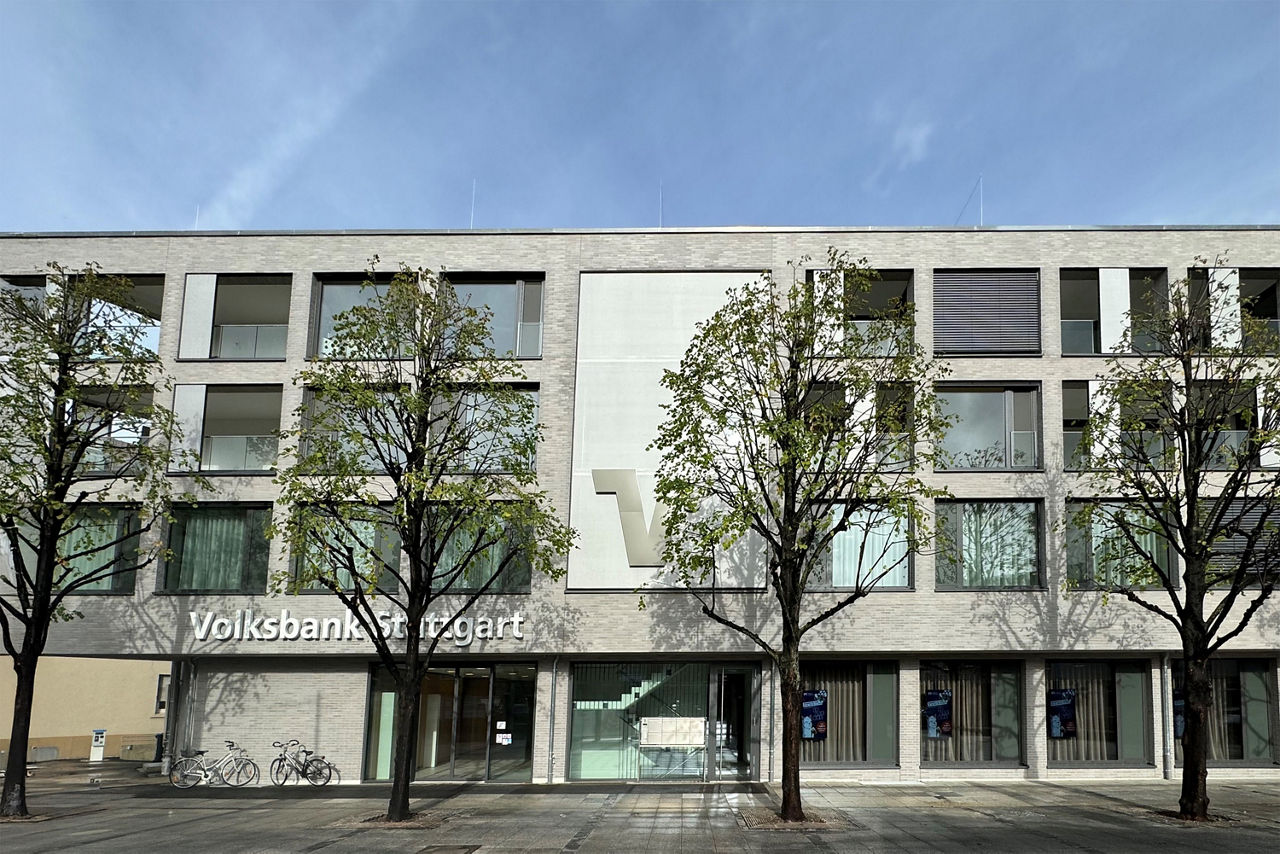 Außenansicht unseres Bürogebäude in Fellbach