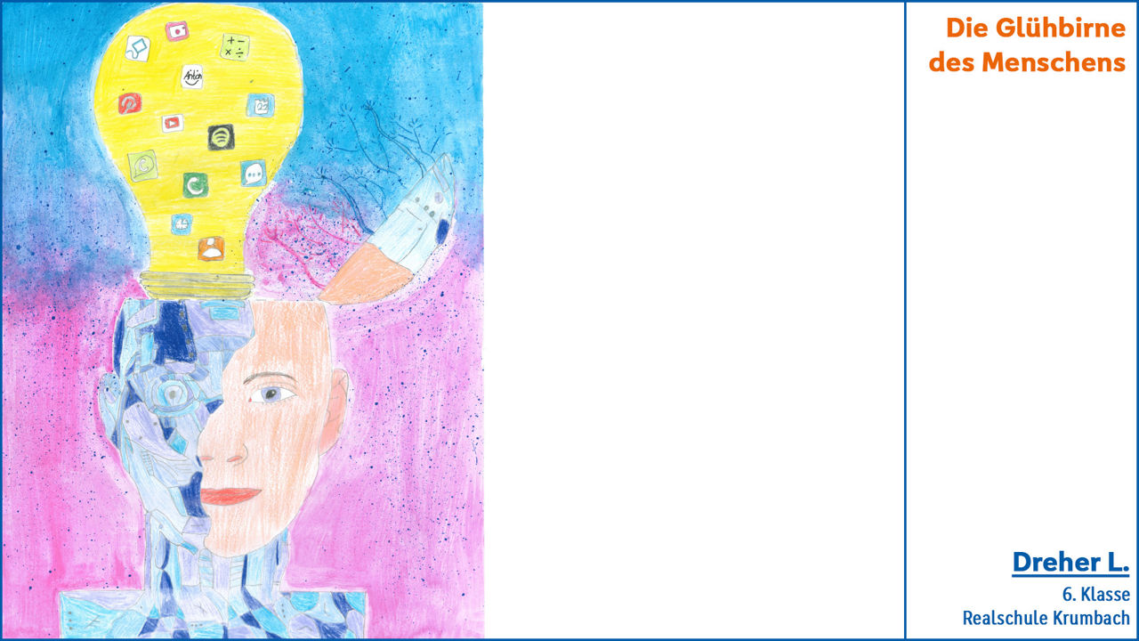 Die Glühbirne des Menschen