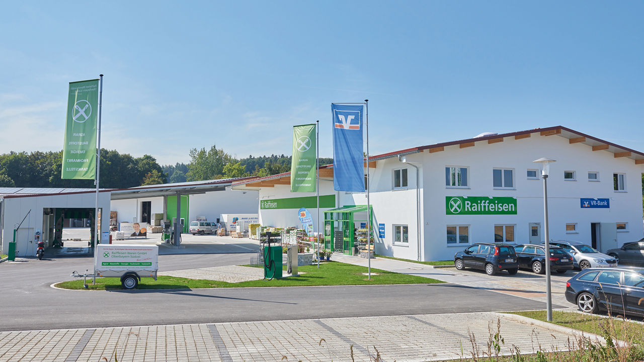 Aussenansicht Lagerhaus Petting