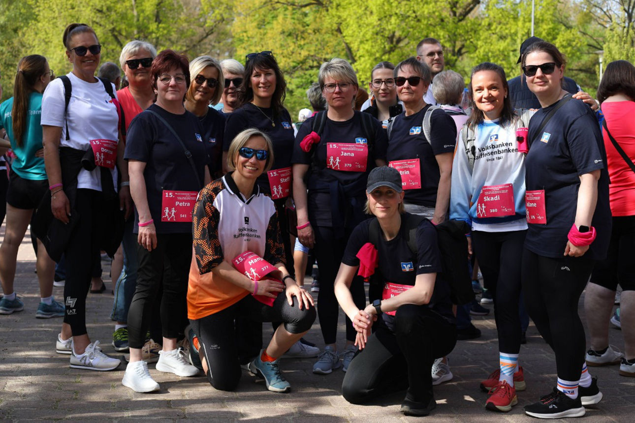 Frauenlauf-Team der Raiba Seenplatte