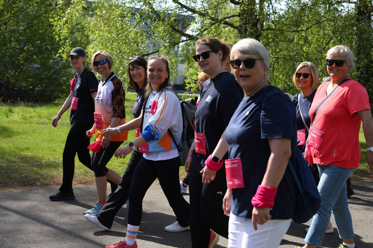 Frauenlauf-Team der Raiba Seenplatte
