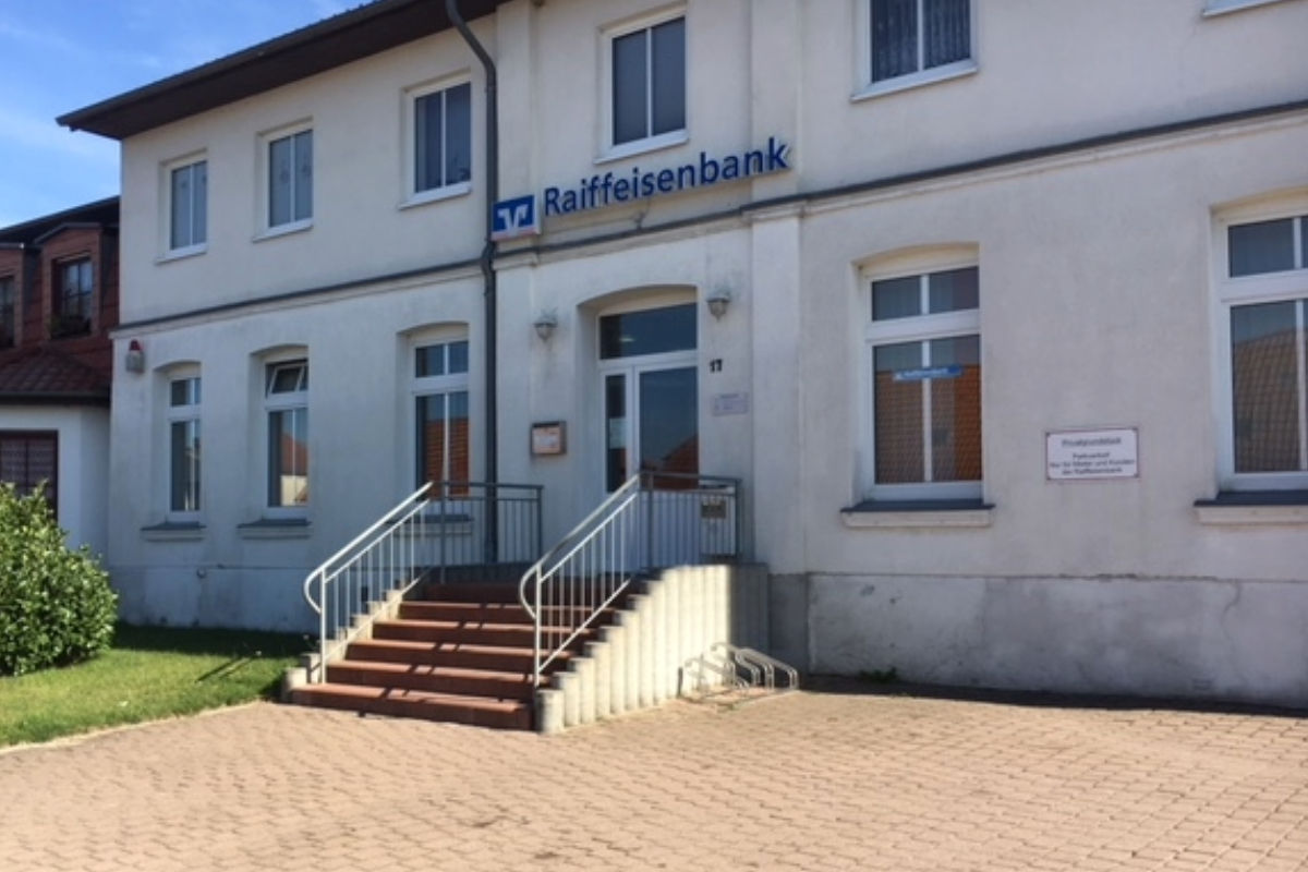 Filiale Jördenstorf Raiffeisenbank Mecklenburger Seenplatte eG