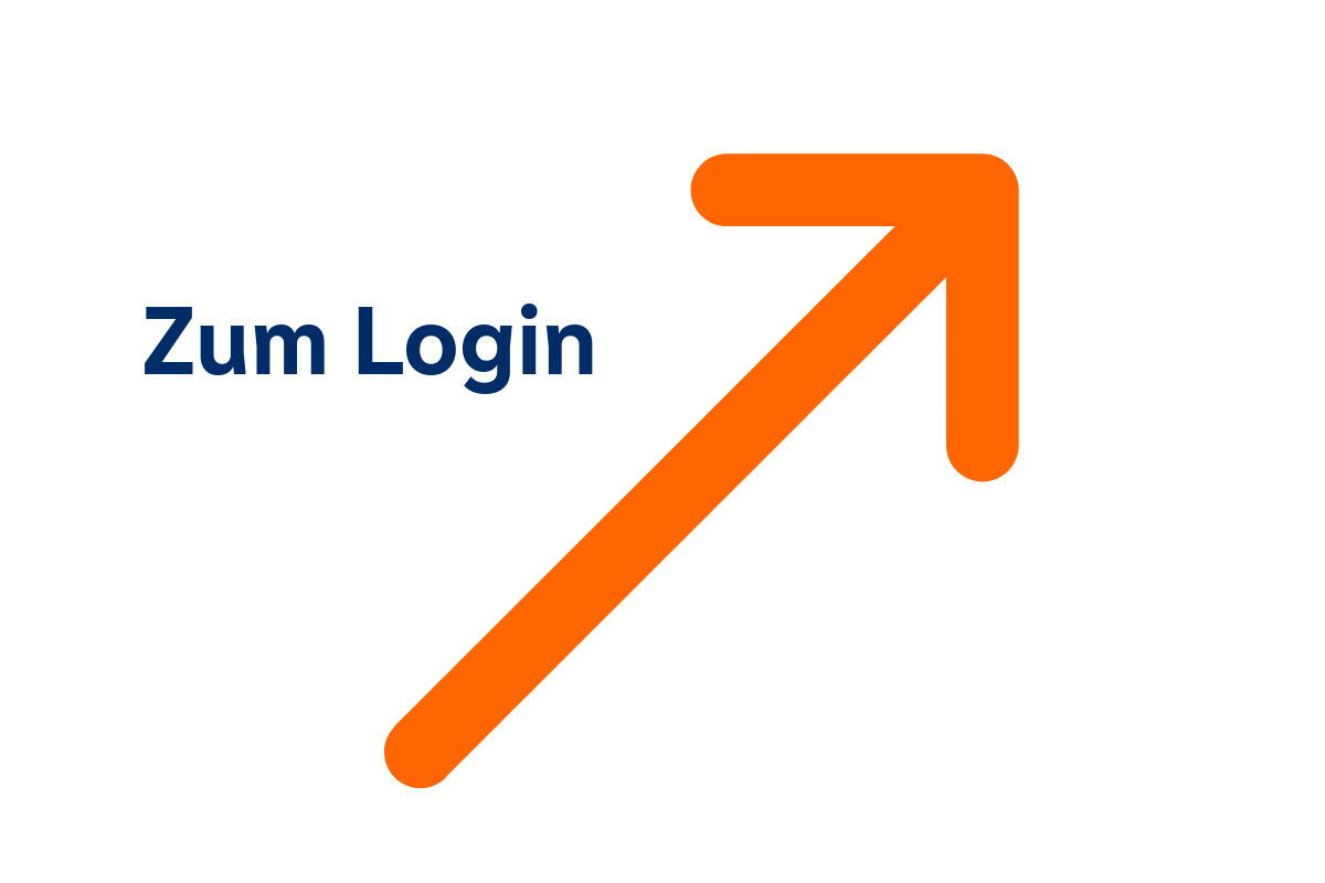 Grafik mit Hinweis auf Login OnlineBanking