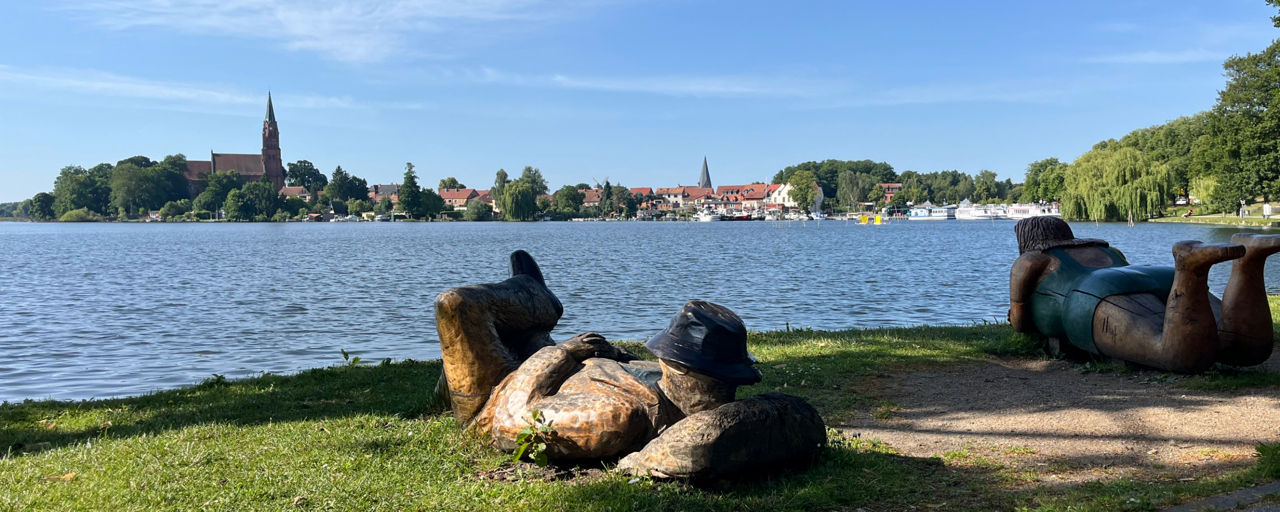 Hafenansicht Röbel/Müritz