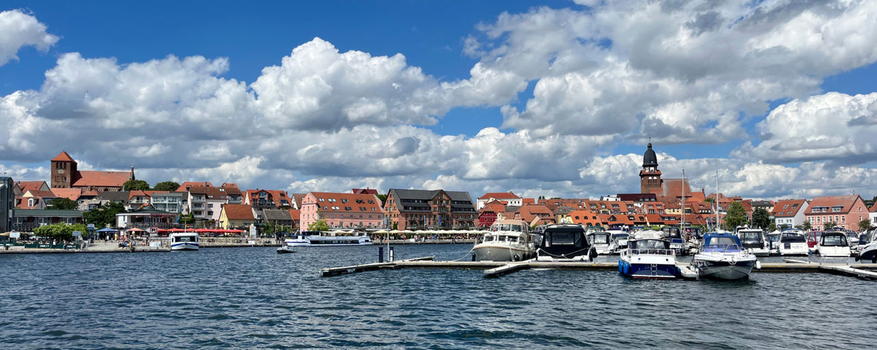 Waren (Müritz) Hafenansicht
