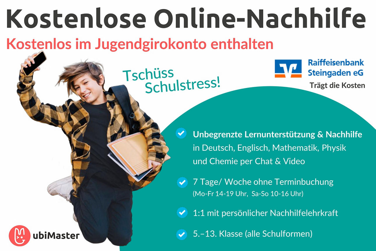 Online-Nachhilfe kostenlos