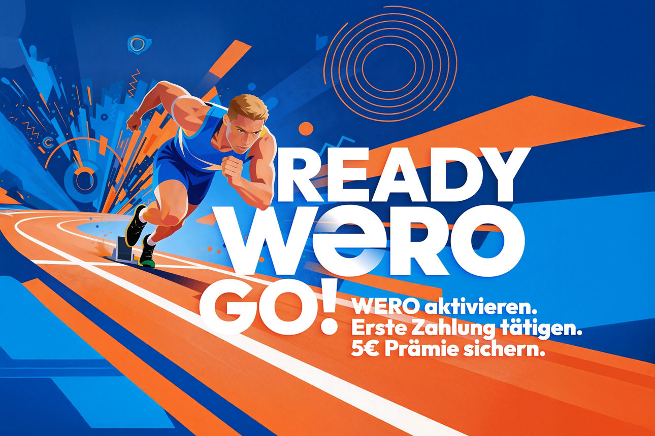 Comic eines Sportlers beim Sprint