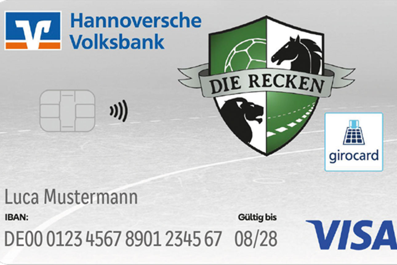 Girocard mit Recken Design