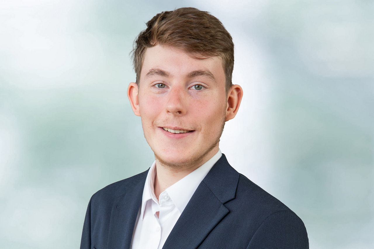 Tobias Recknagel, Azubi im 3. Lehrjahr der Volksbank Ruhr Mitte eG