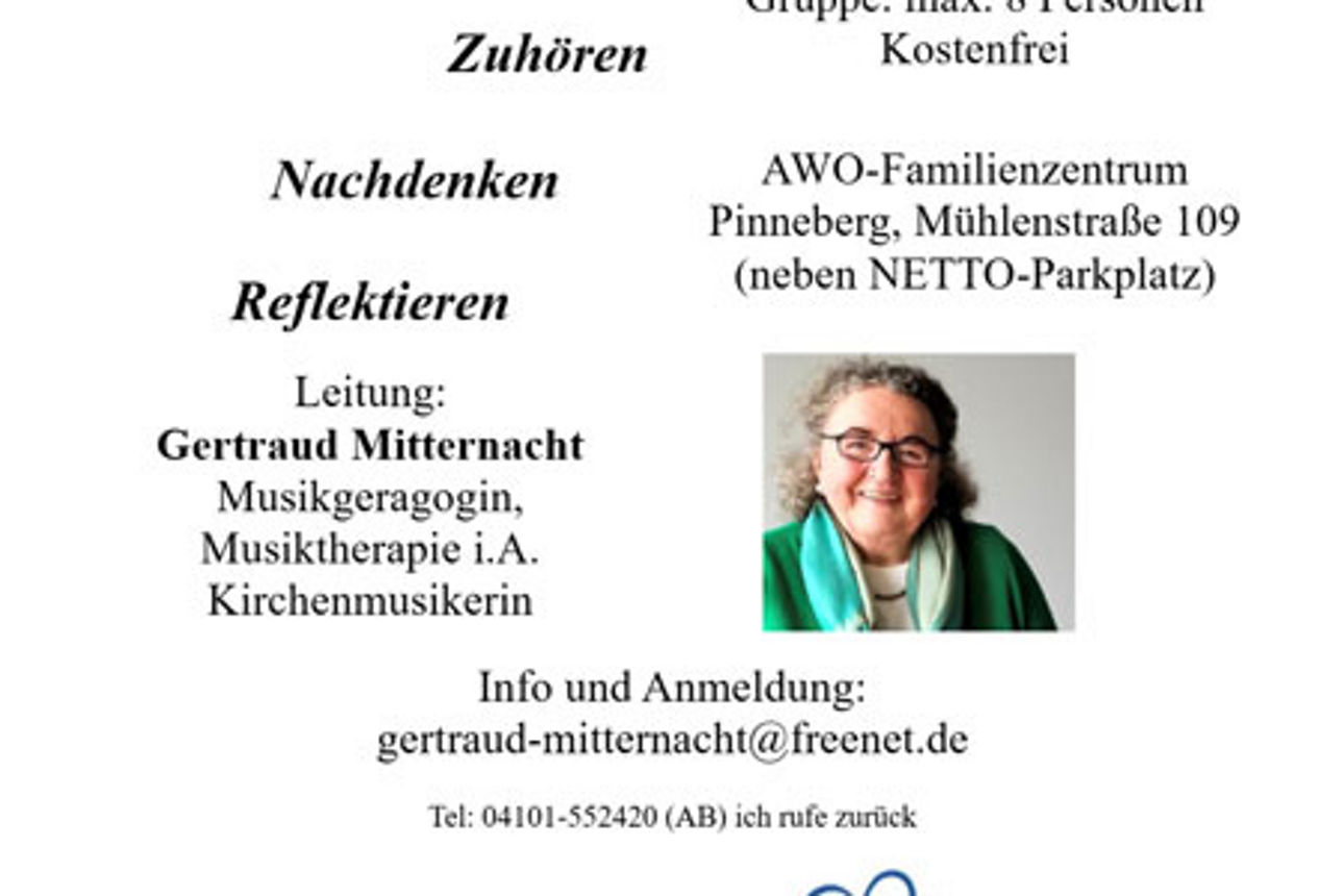 Flyer "Reden ohne Worte" 