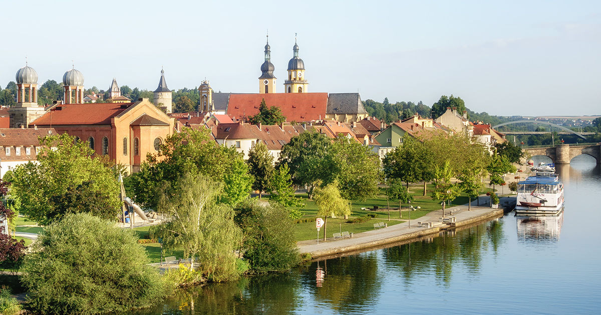 Bild von der Altstadt von Kitzingen