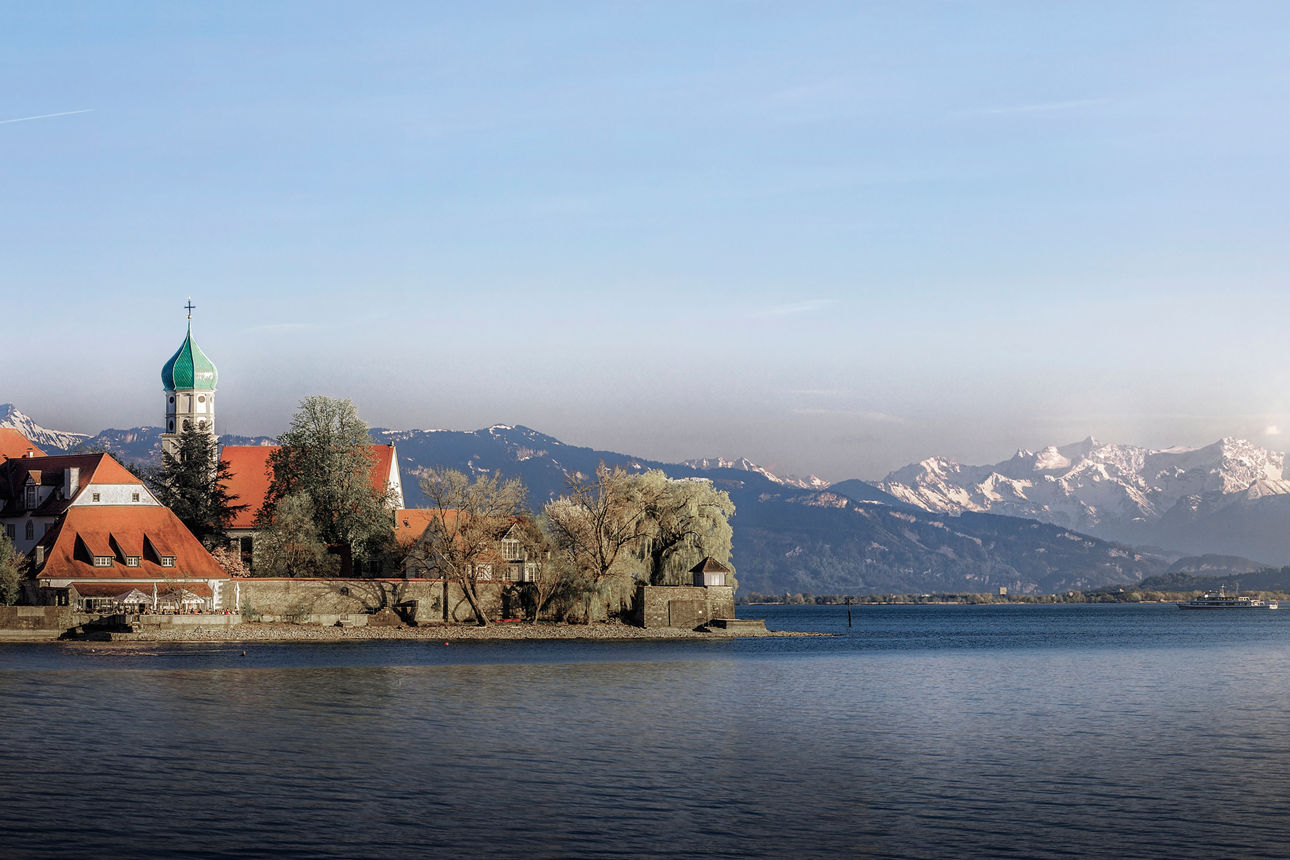 Blick auf die Stadt Lindau