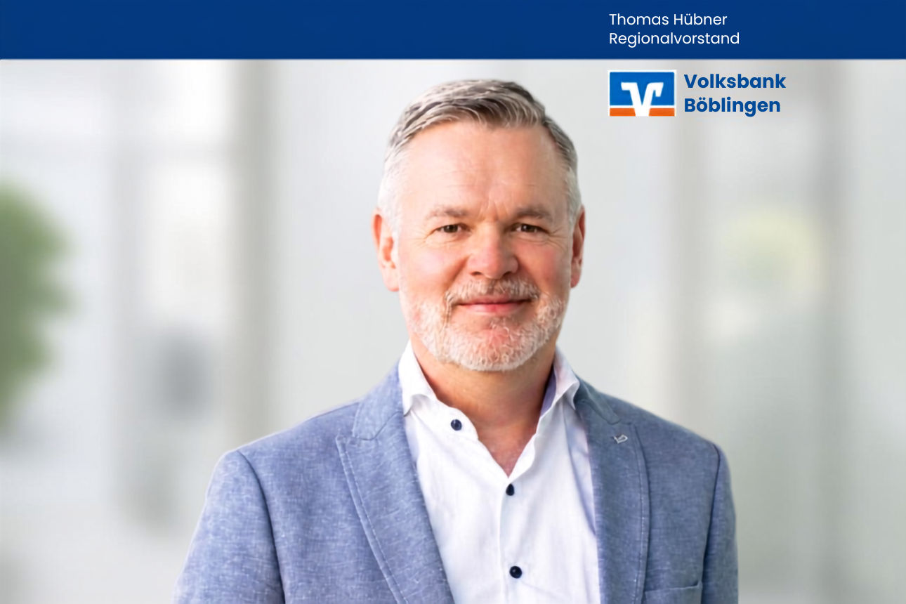 Thomas Hübner, Regionalvorstand Volksbank Böblingen
