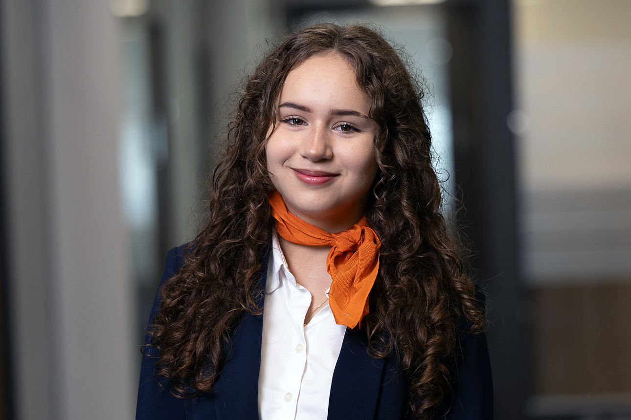 Azubi der VR-Bank Landau-Mengkofen eG