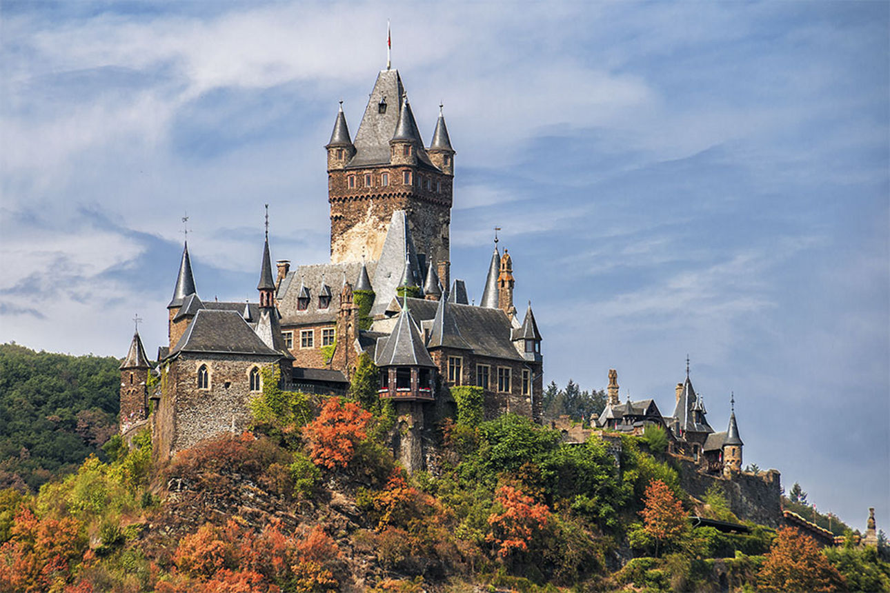 Ein Foto der Reichsburg Cochem