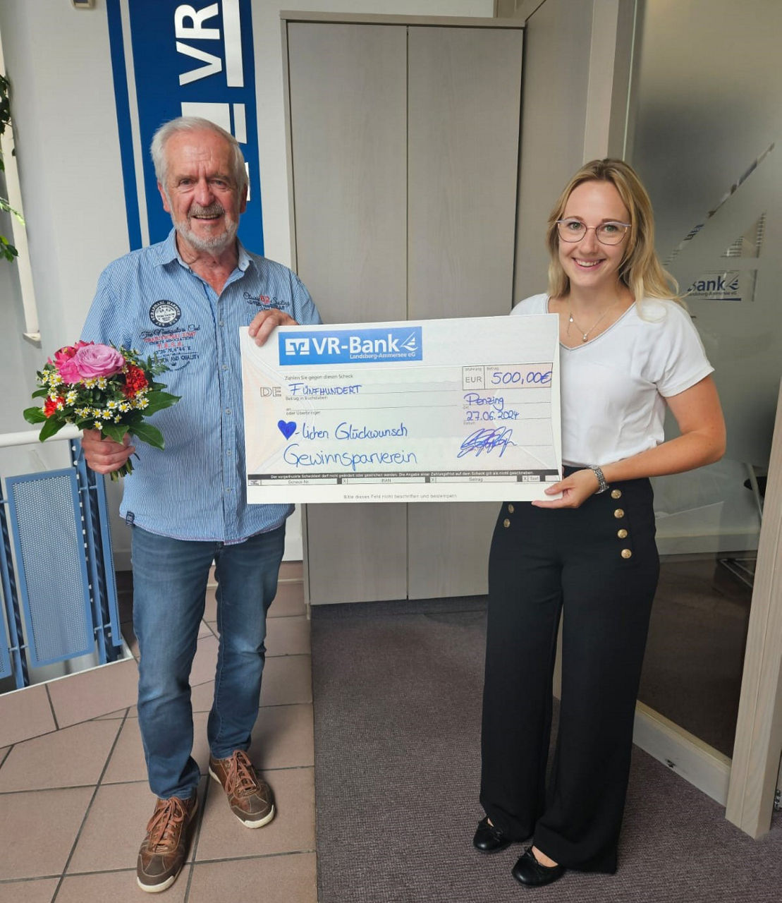 Zwei 500 Euro Gewinne für den guten Zweck!