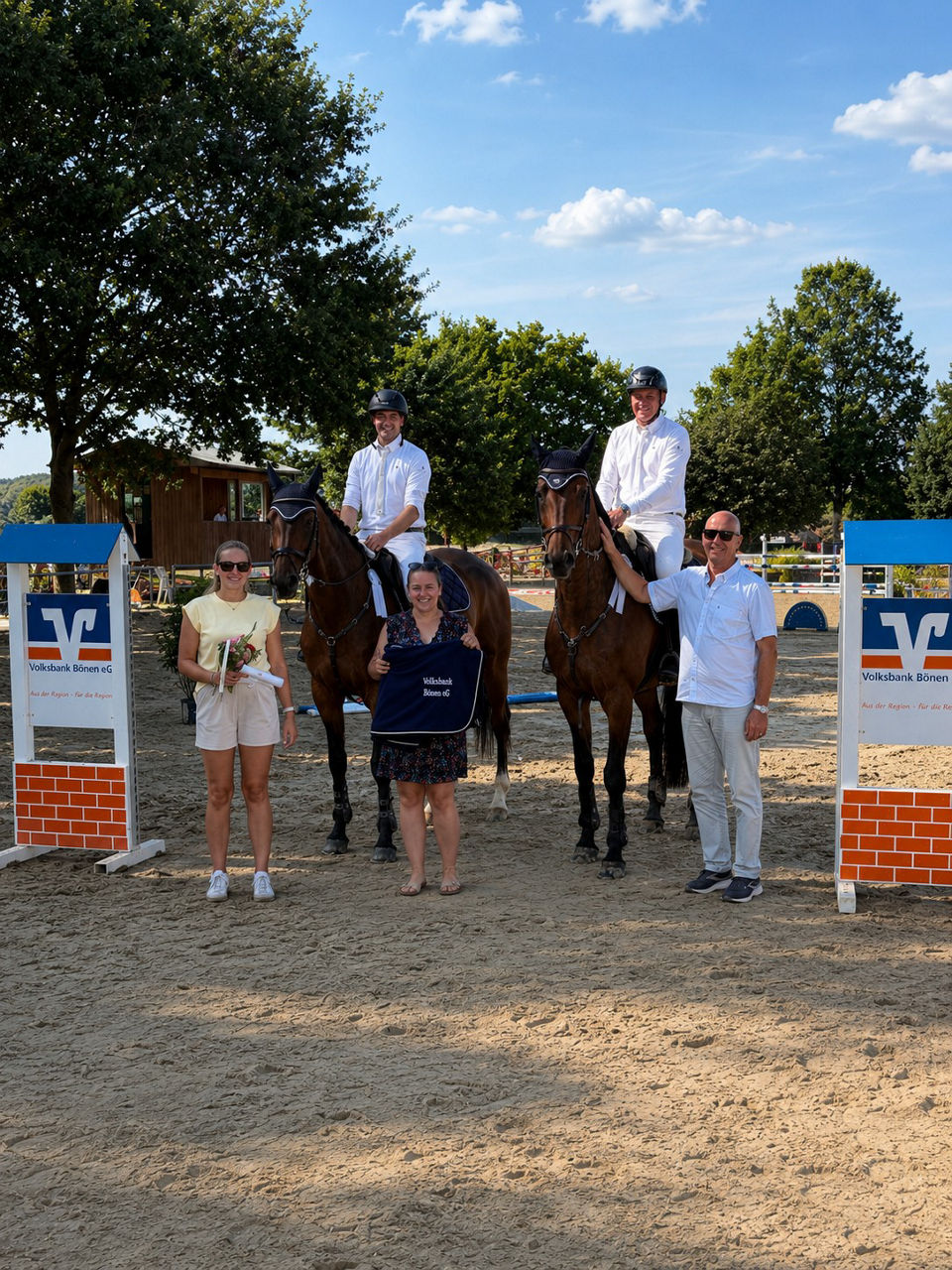 Steffen Bröckmann, Bernd Burghardt, Lisa Ligges und Leonie Danne 