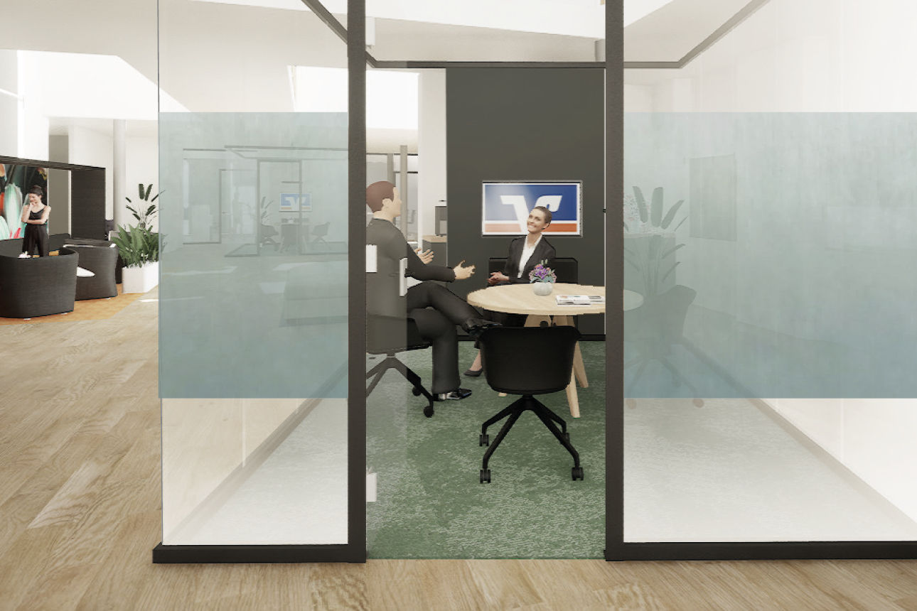 Rendering Geschäftsstelle Georgensgmünd