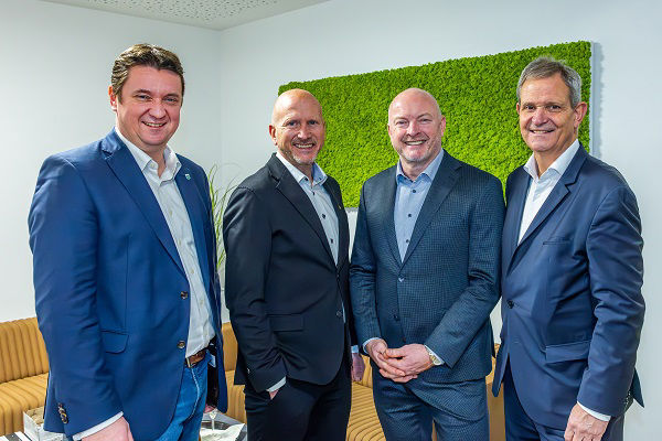 Rajko Kravanja, Markus Göke, Michael Scholten und Jürgen Eilert
