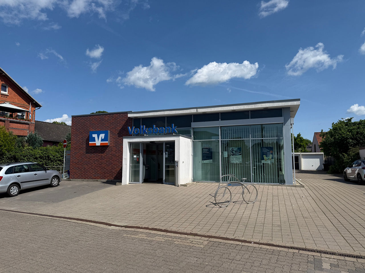 Außenansicht der Geschäftsstelle Rethen