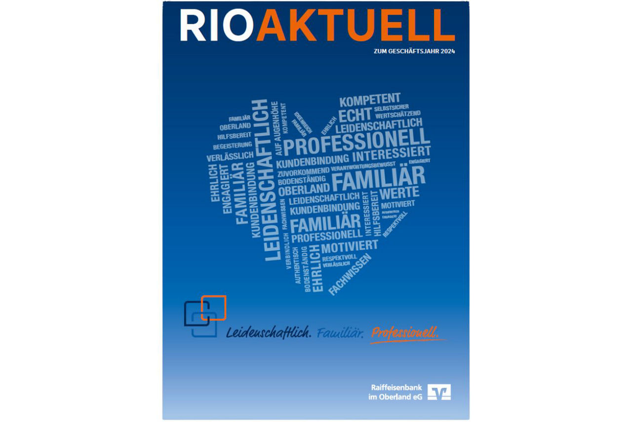 Kundenmagazin der Raiffeisenbank im Oberland eG - Ausgabe 2025