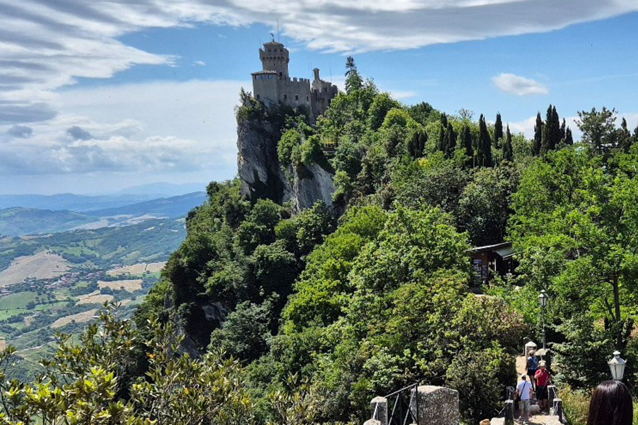 Übersicht auf Rimini