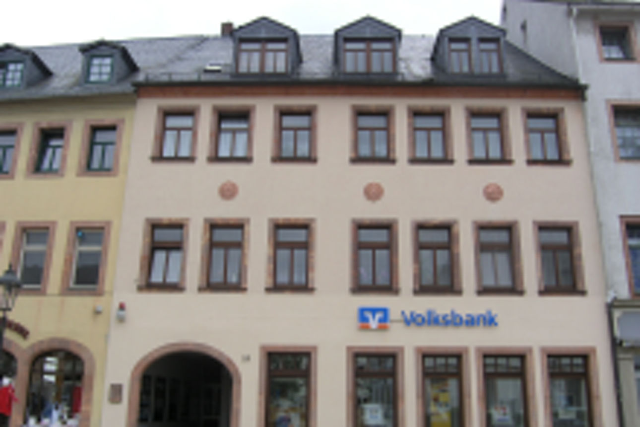 Gebäude der Volksbank Mittweida eG - Rochlitz.