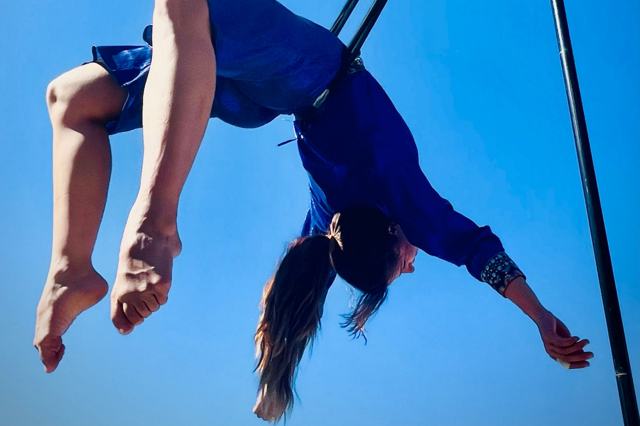  Luftartistin Diana Páez Rodríguez 